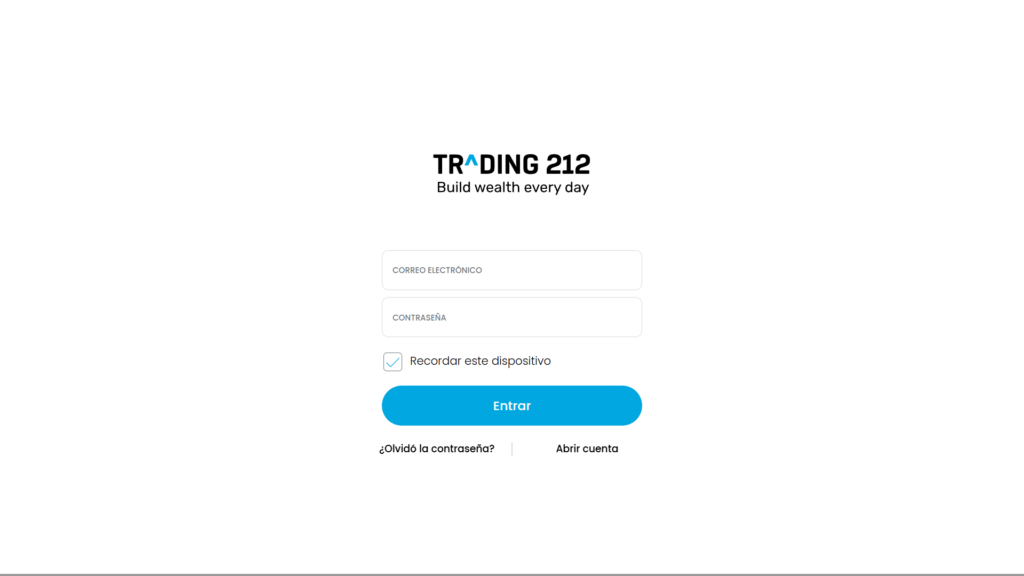 Proceso de Inicio de Sesión en Trading 212 - PlataformasDeTrading.mx Proceso de Inicio de Sesión en Trading 212