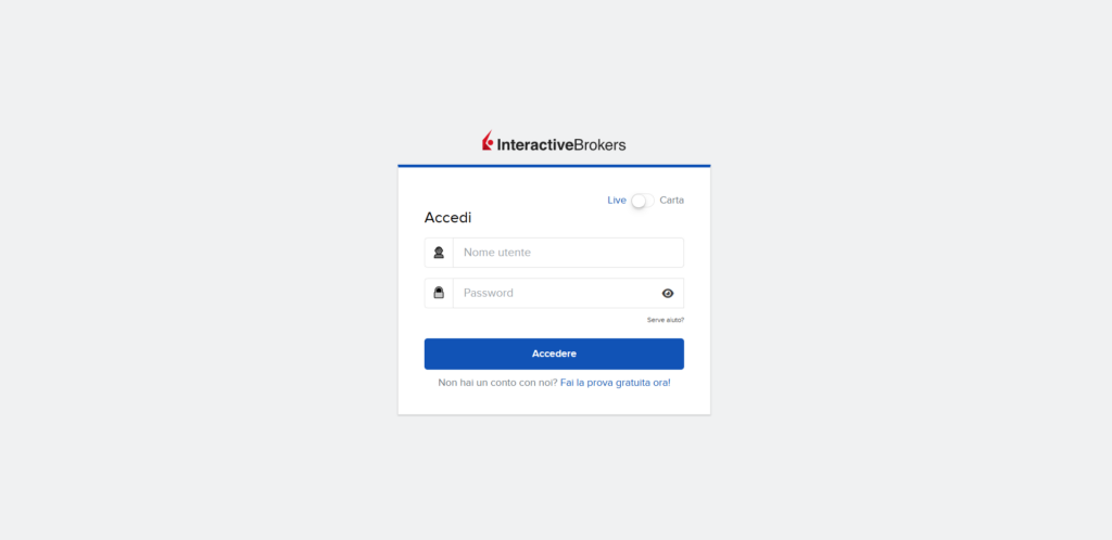 Proceso de inicio de sesión en Interactive Brokers - PlataformasDeTrading.mx Proceso de inicio de sesión en Interactive Brokers