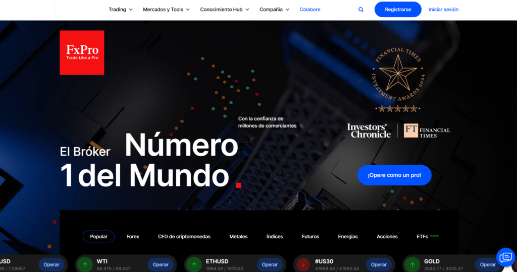 fx pro Resumen de las Plataformas de Trading - PlataformasDeTrading.mx Fx Pro Visión General de la Plataforma de Trading